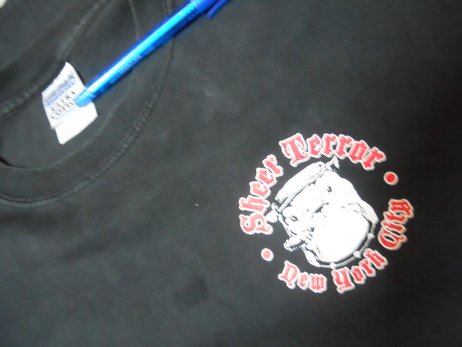 streetwearhouse ''SHEER TERROR NYHC BAND '' shirt (SOLD)