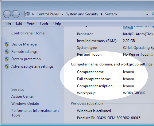 How To Find The Computer Name In Windows 7 Pinoy Techno Guide