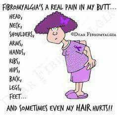 Fibro pain in my...