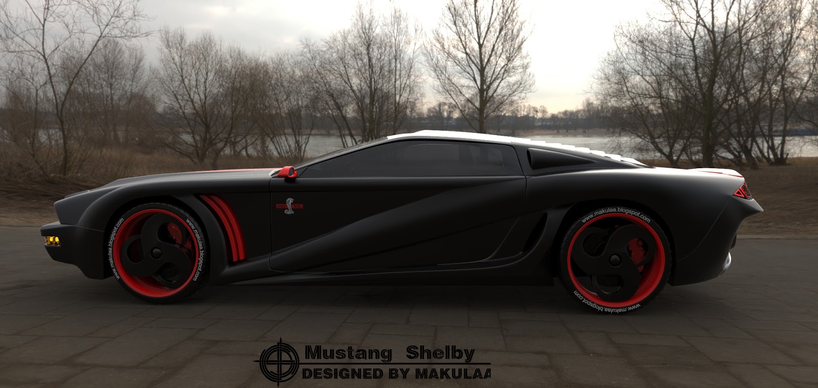 Ford Mustang Shelby Cobra Super Snake Gt500 2017 Concept Car