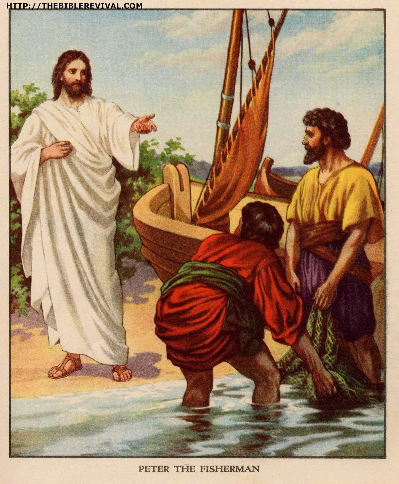 Jesus And Fishermen