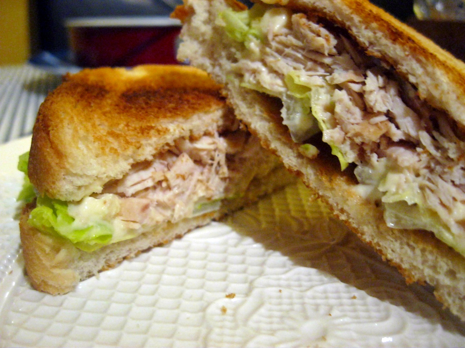 Las Recetillas de Mónica Sandwich de pollo