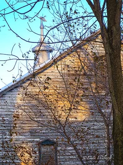 The View From Squirrel Ridge Barn In Winter Winchester