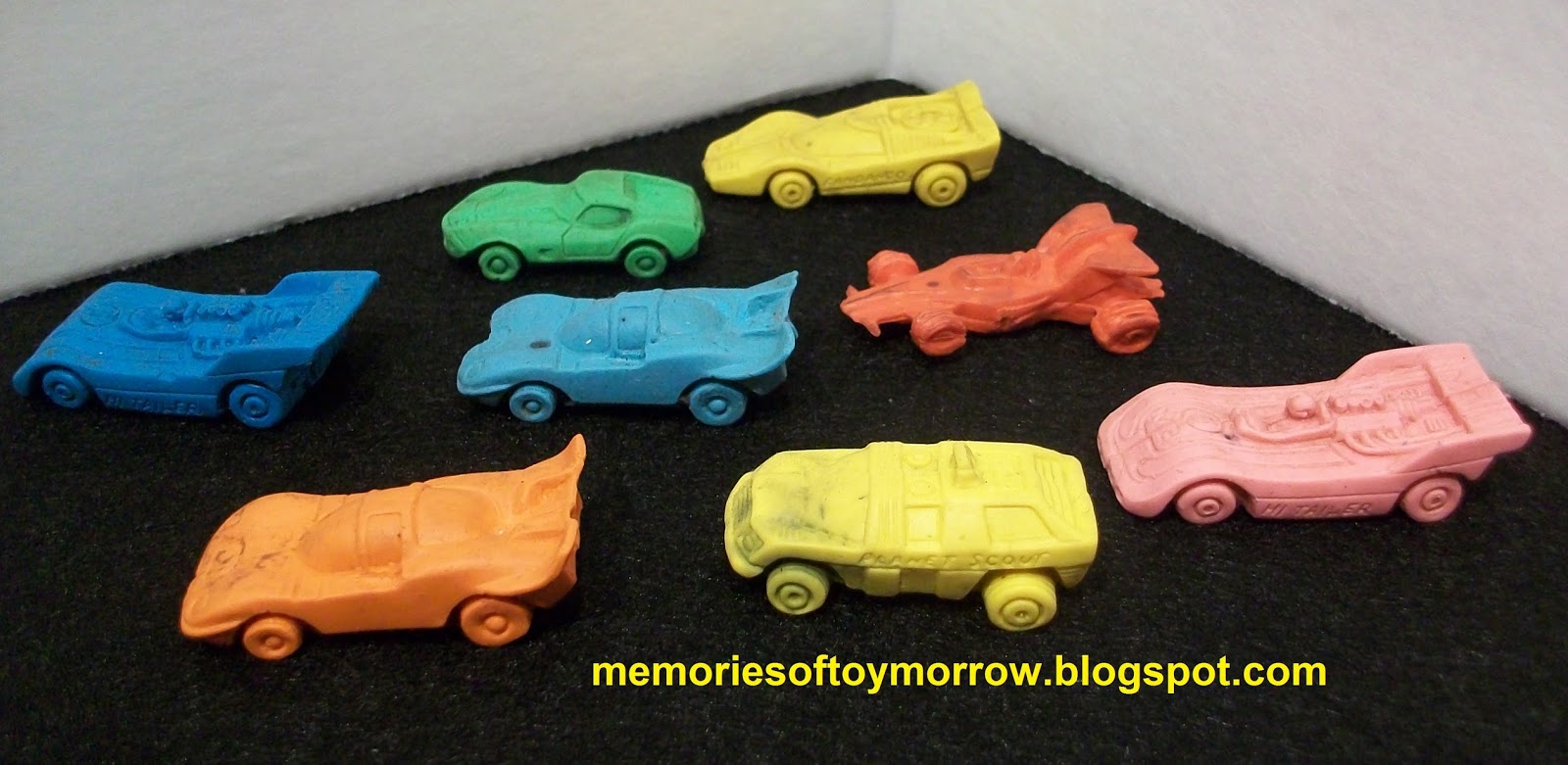 Memories of Toymorrow Vintage Matchbox Car Erasers