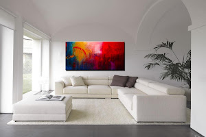 Abstract Painting "Lucid Dream" by Dora Woodrum