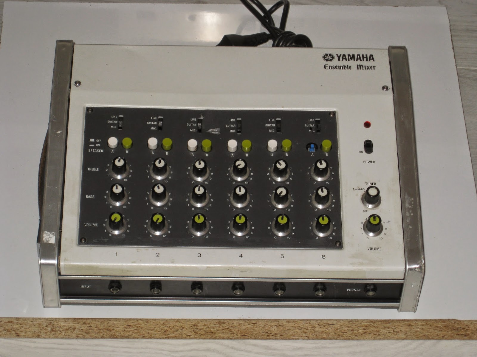 Infrequent Sound [sex.tex] technology Yamaha EM60 Ensemble Mixer 6