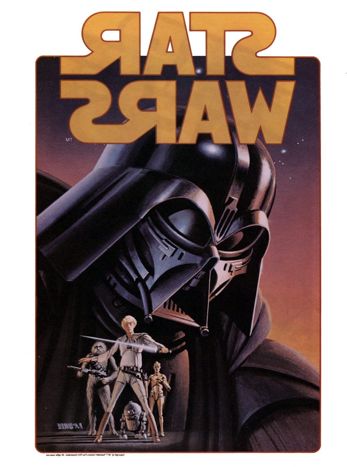 The Dork Review Rob's Room 1977 Star Wars IronOn Transfer Book