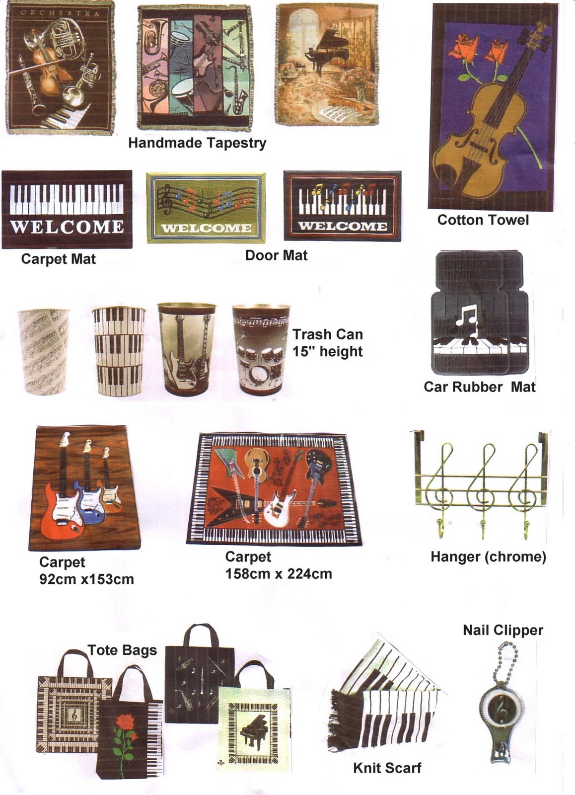 EMS Music Distribution MUSIC RELATED GIFTS