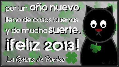 O, entre nosotros, ¡feliz gato negro!