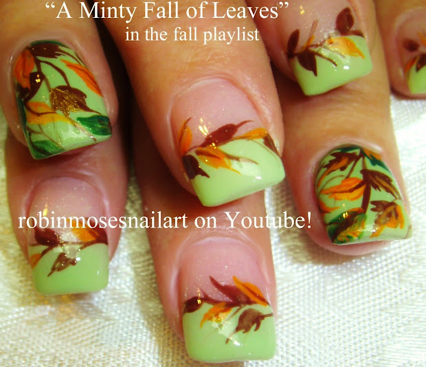 robin moses nail art "fall nails"