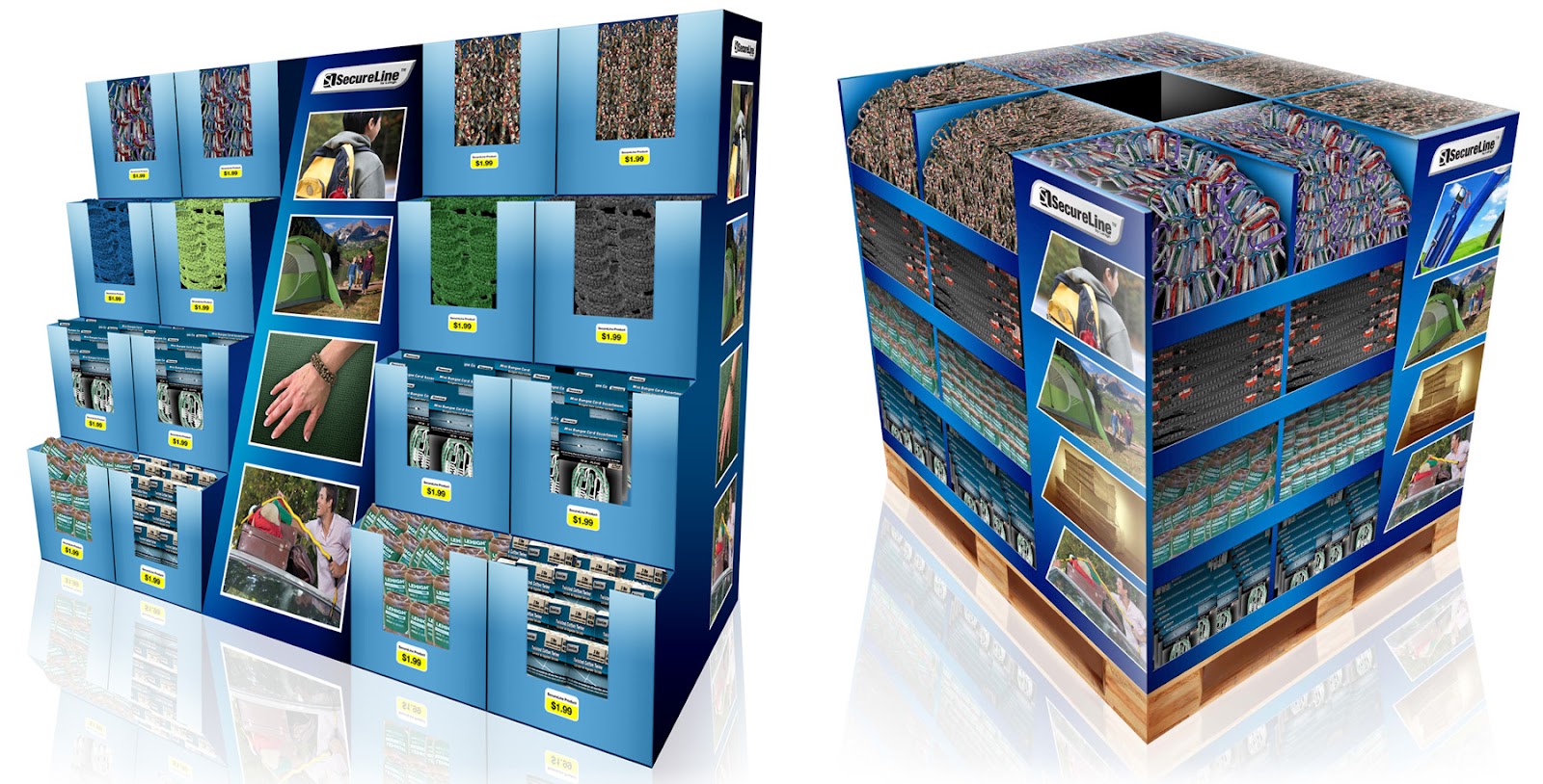 Fernando Creative Design Retail Floor Display palette design Digital