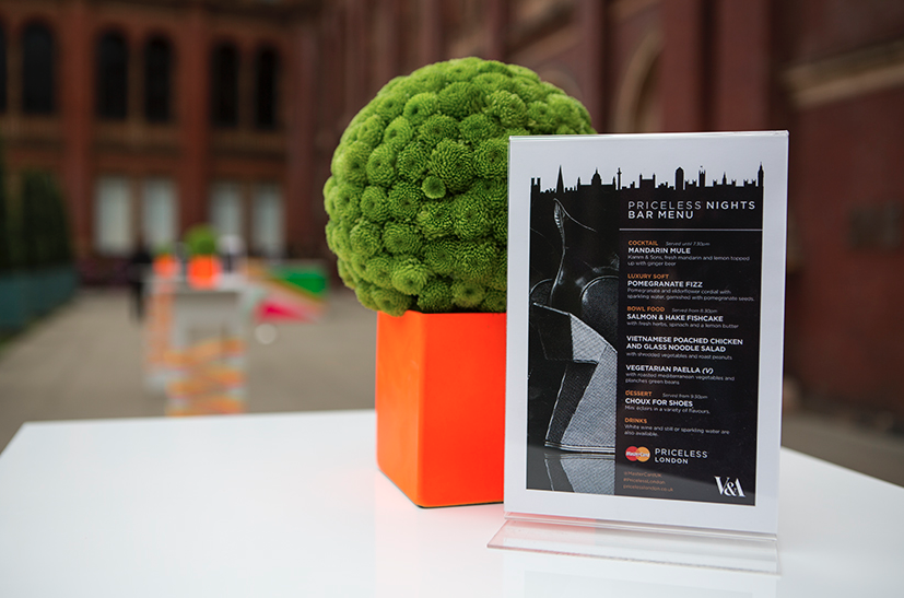 Mastercard Priceless London Event V&A
