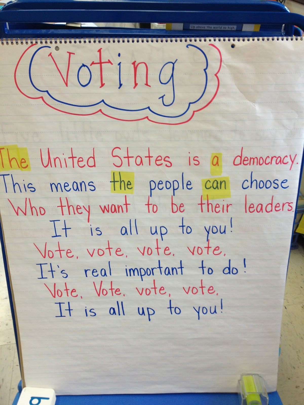 election and voting mrs pauleys kindergarten voting charts