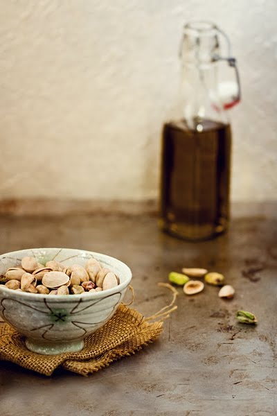 Pistacchi e Olio di Oliva