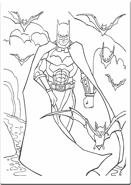 Free Printable Batman Coloring Pages