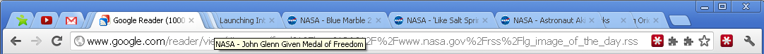 Google Chrome 21 Stacked Tabs and Script Badges