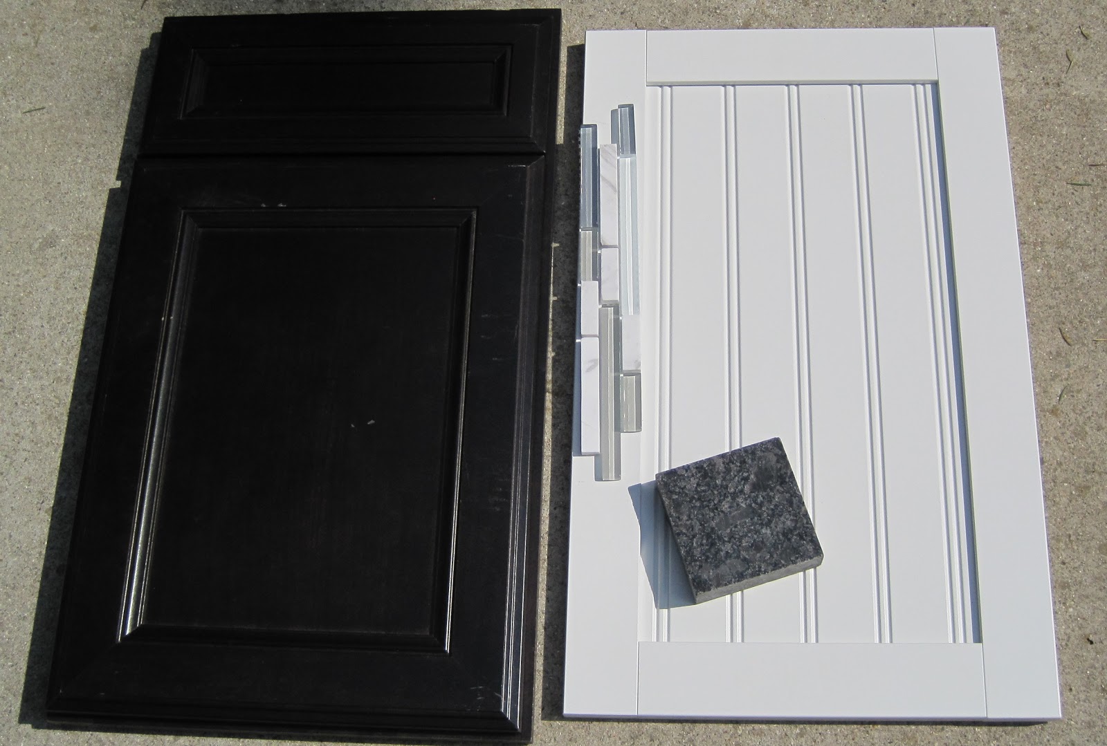 Thermofoil kitchen cabinet doors Posted by Chelsea and Kyle at 3:56 PM No comments: