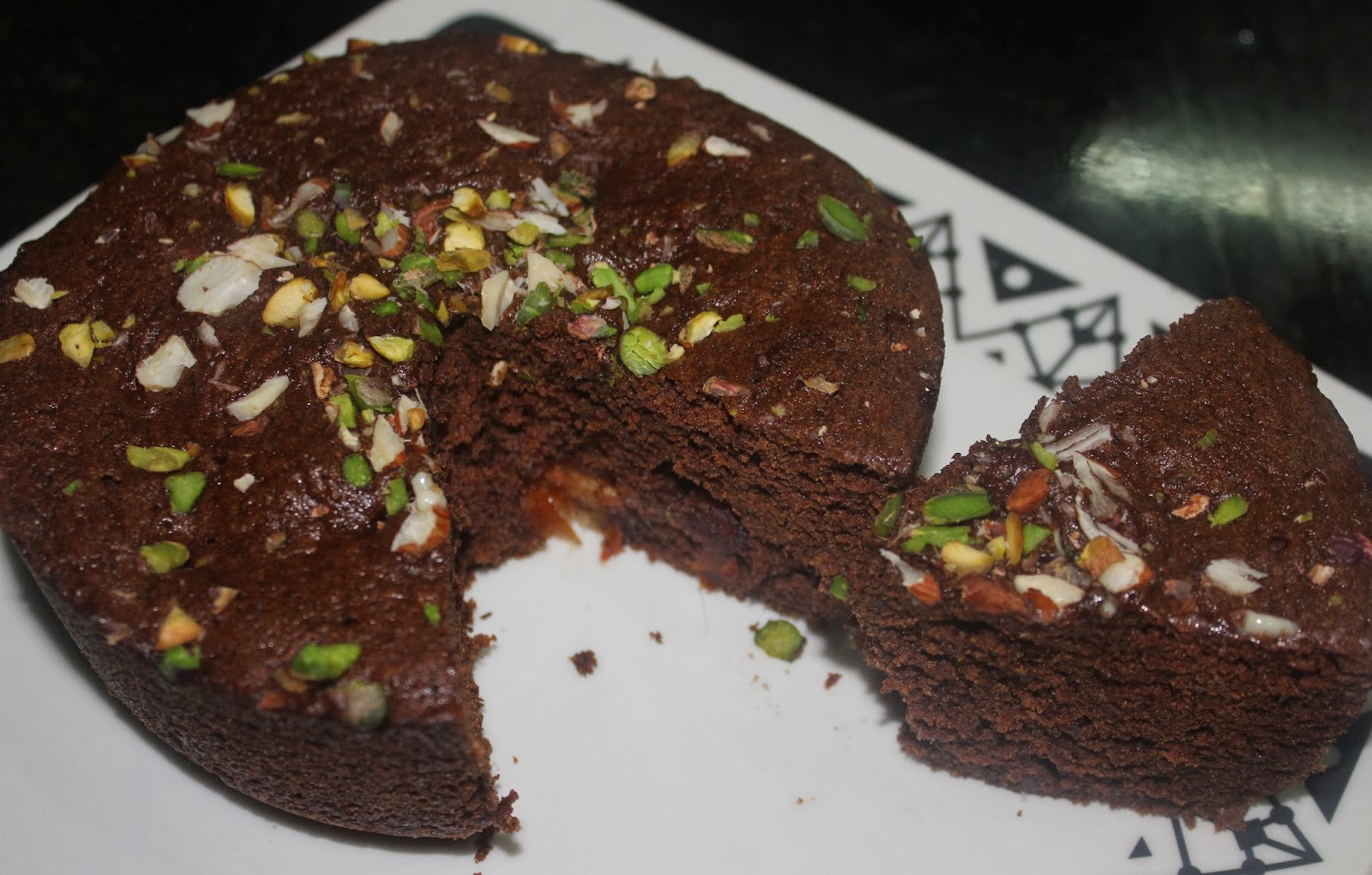 Neeta's Recipes EGGLESS DATES CAKE