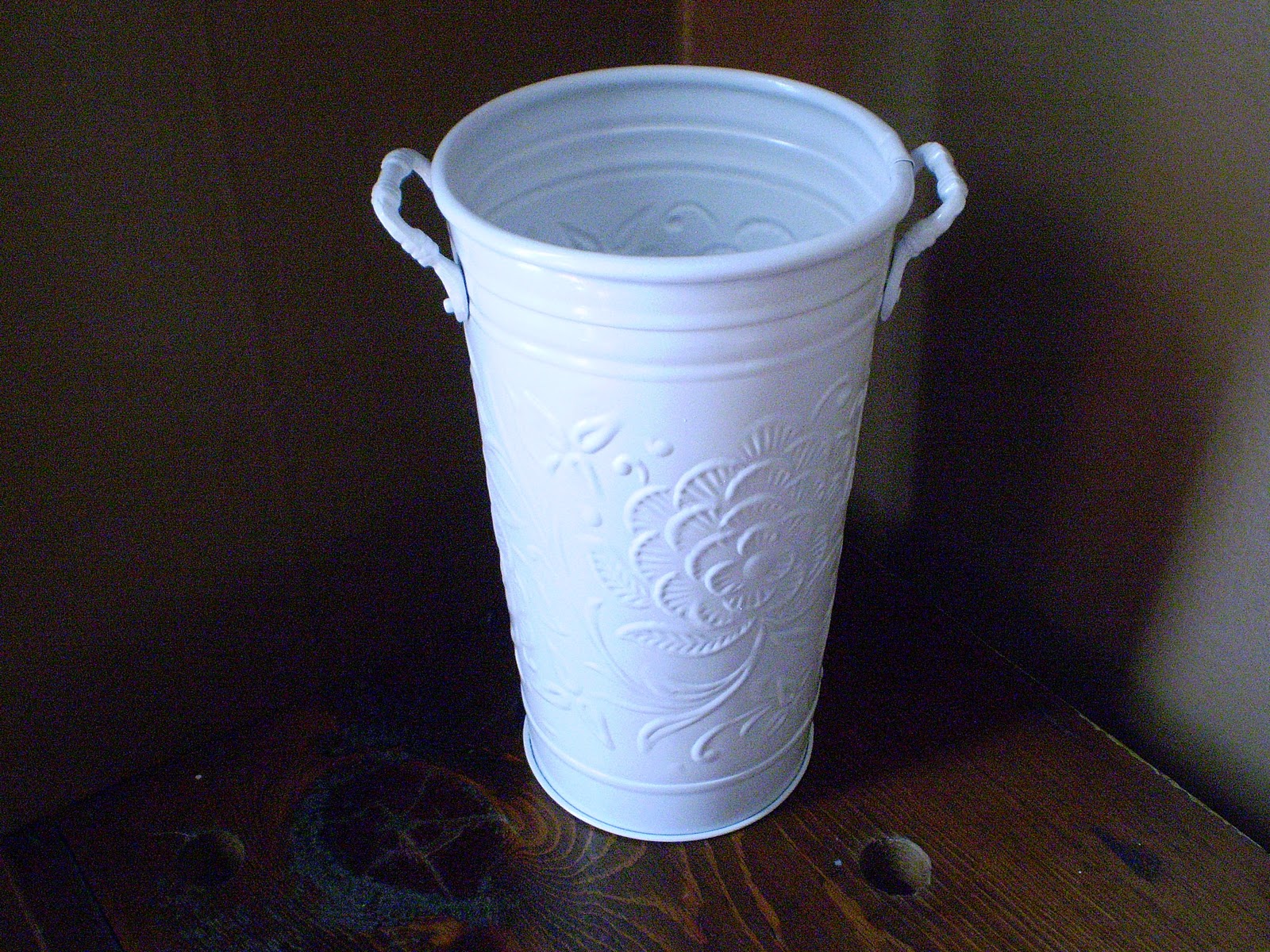 Around Our Way French Bucket Vase