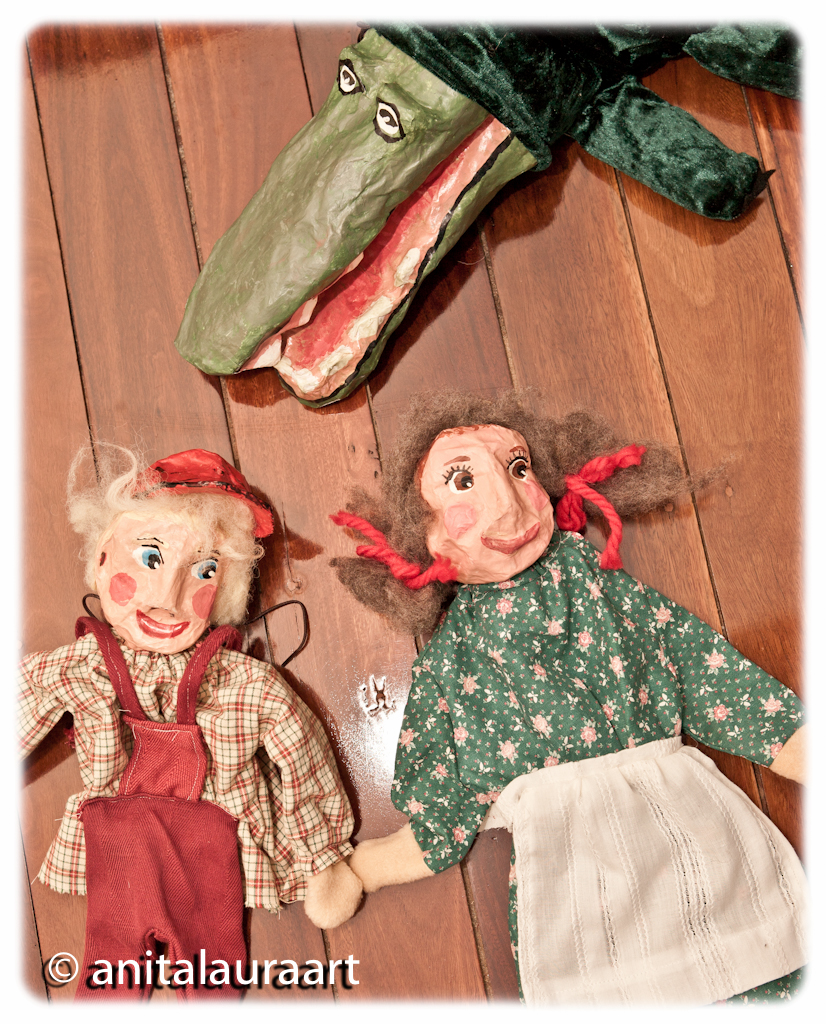 anitalauraArt DIY Paper Mache Puppets
