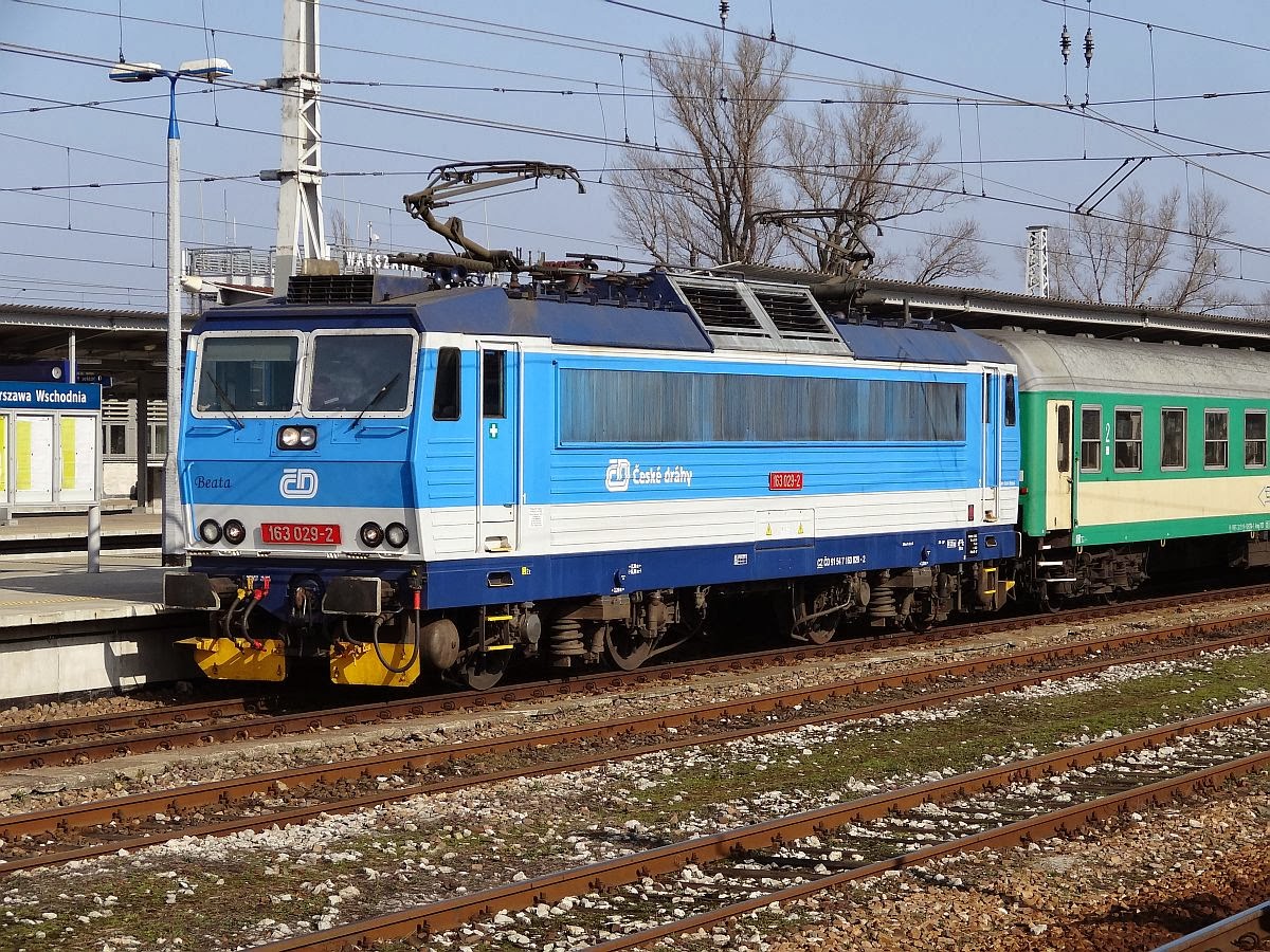 Beata czyli elektrowóz Škoda 163 029-2