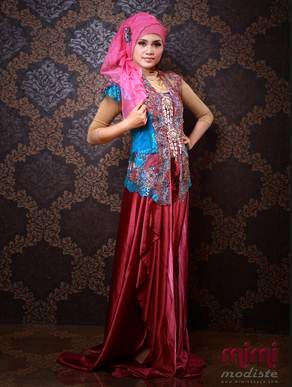 Kombinasi model baju kebaya muslim modern dengan hijab Kombinasi model baju kebaya muslim modern dengan hijab