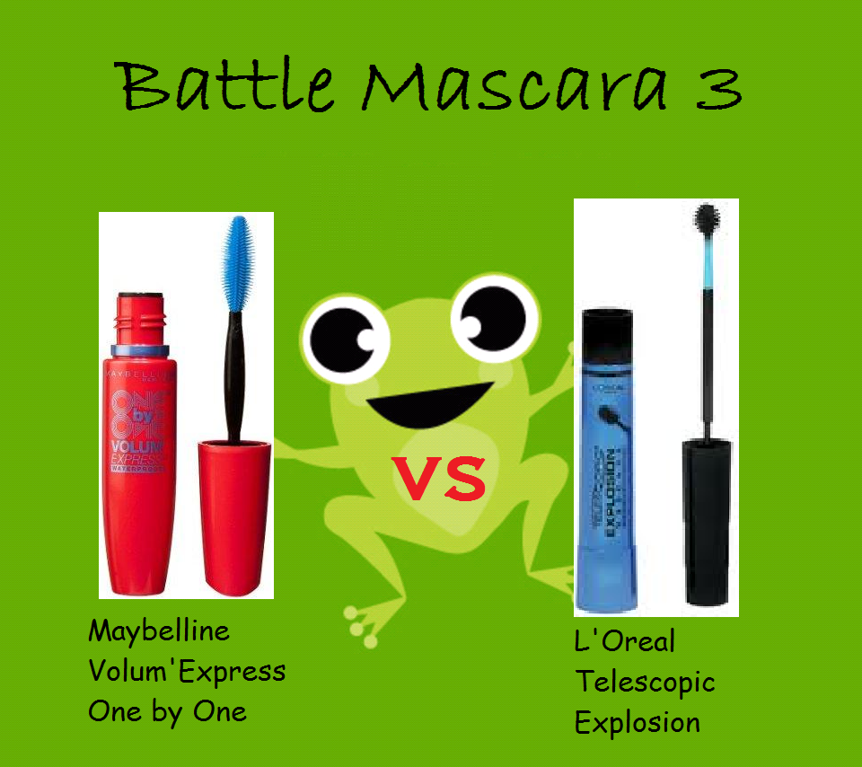 Kusanagi's Beauty Blog Battle Mascara Maybelline Volum'Express One by