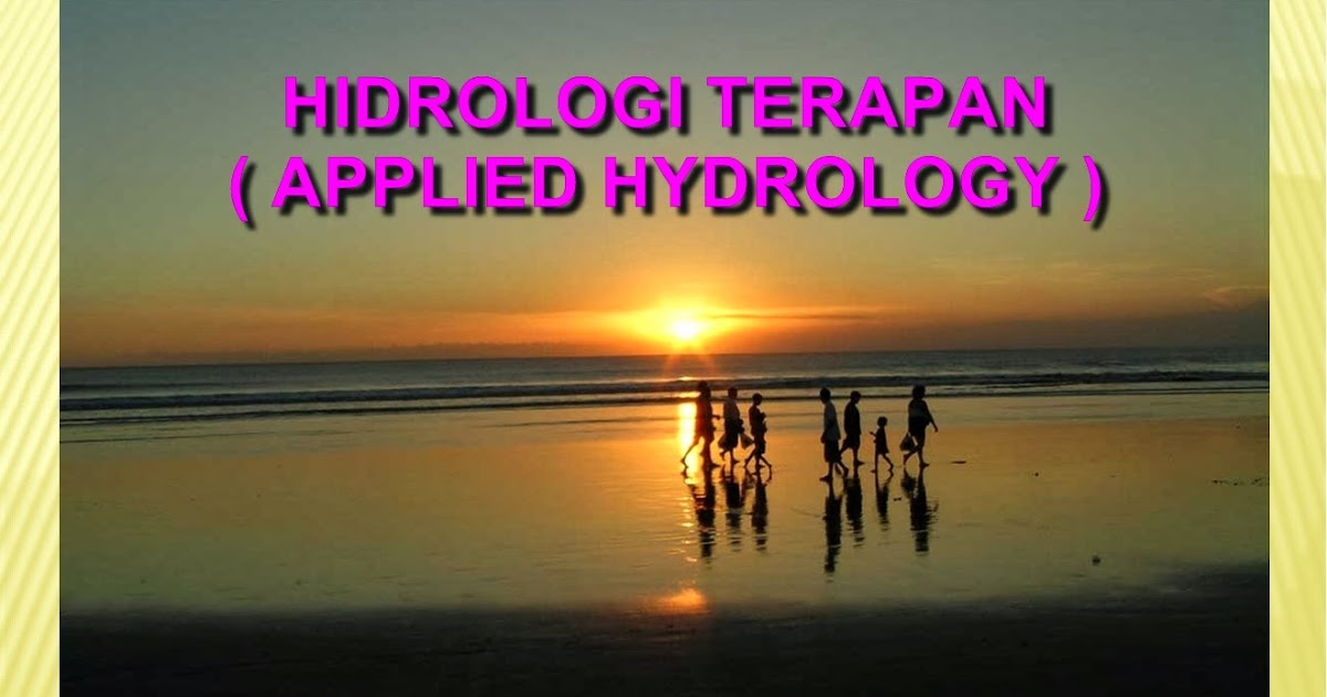 Ebook HIDROLOGI