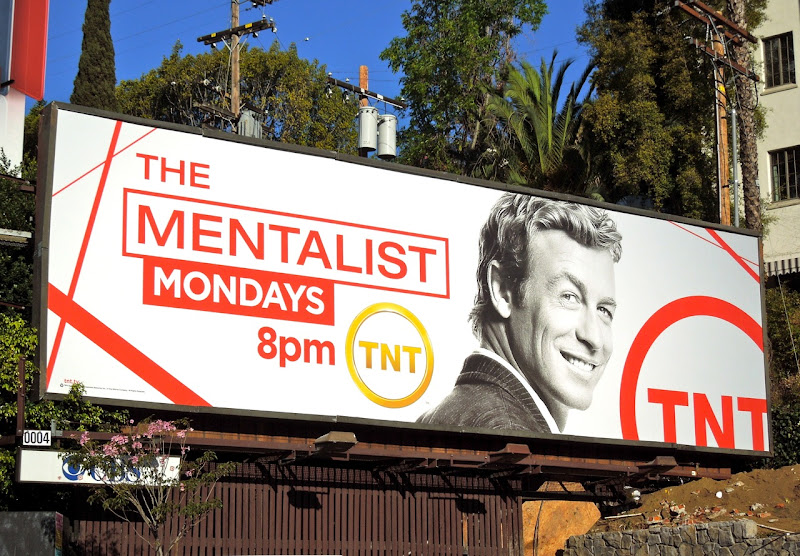 The Mentalist TV billboard