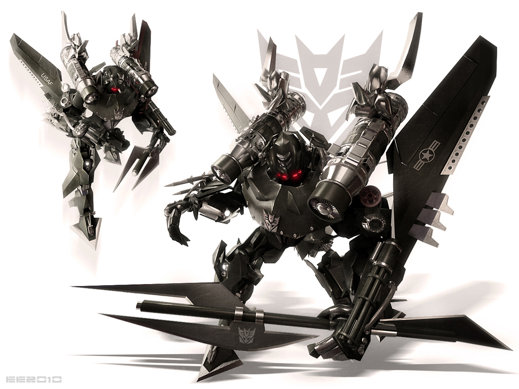 Encho Enchev CG artist and designer F117 transformer concept