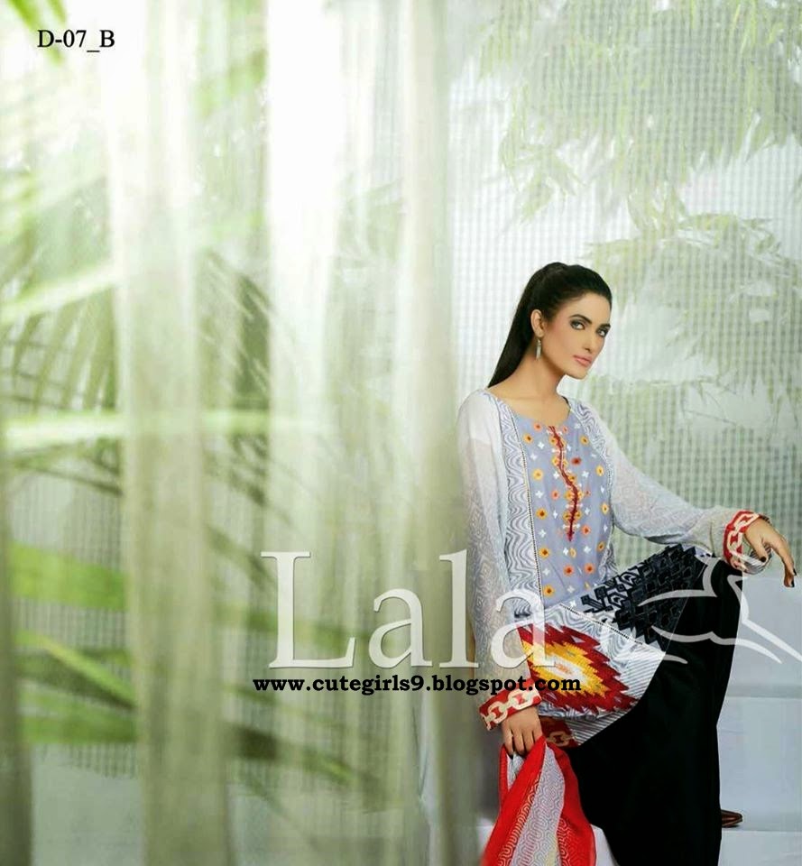La Femme by Lala Spring-Summer Lawn 2015 www.maaod.blogspot.com La Femme by Lala Spring-Summer Lawn 2015