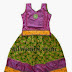 Parrot Green Paisley Design Skirt