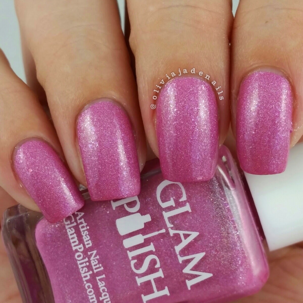 Glam Polish Hey Mama swatched by Olivia Jade Nails