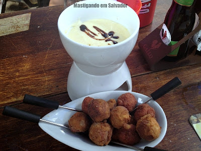 Platô Bar e Restaurante: Fondue Porreta (Comida di Buteco)