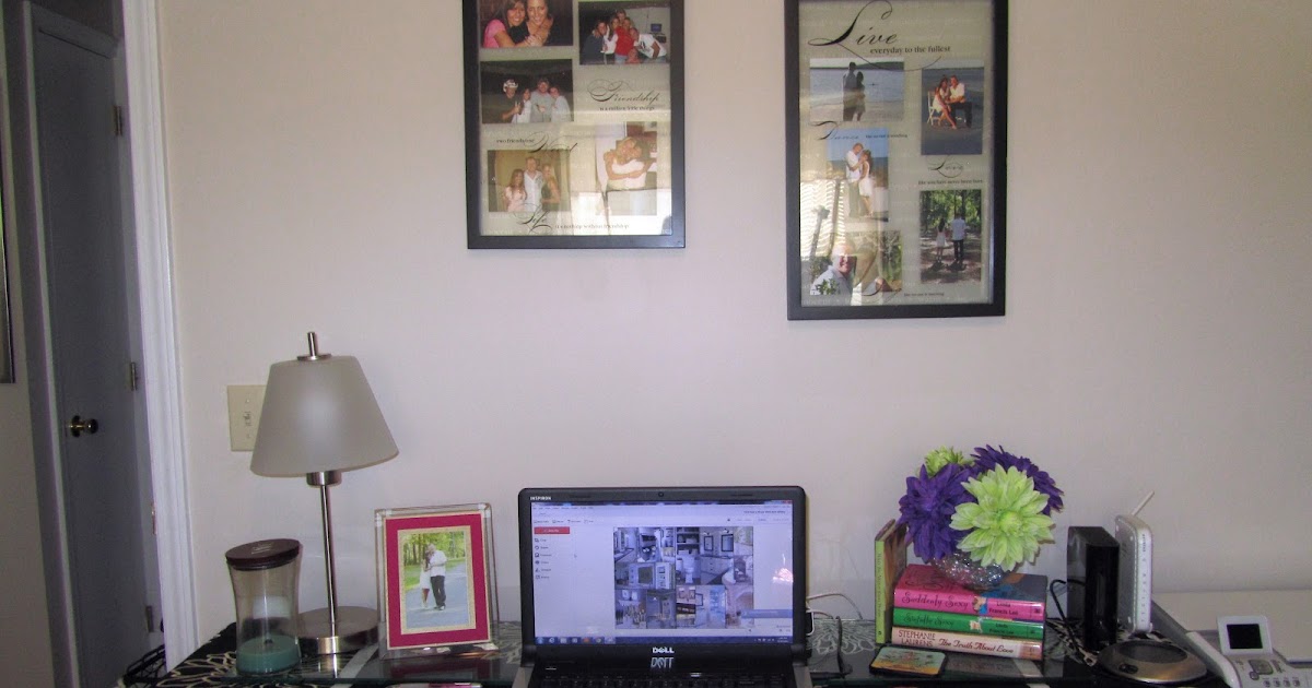 Glitter Glue and Paint Vision Board