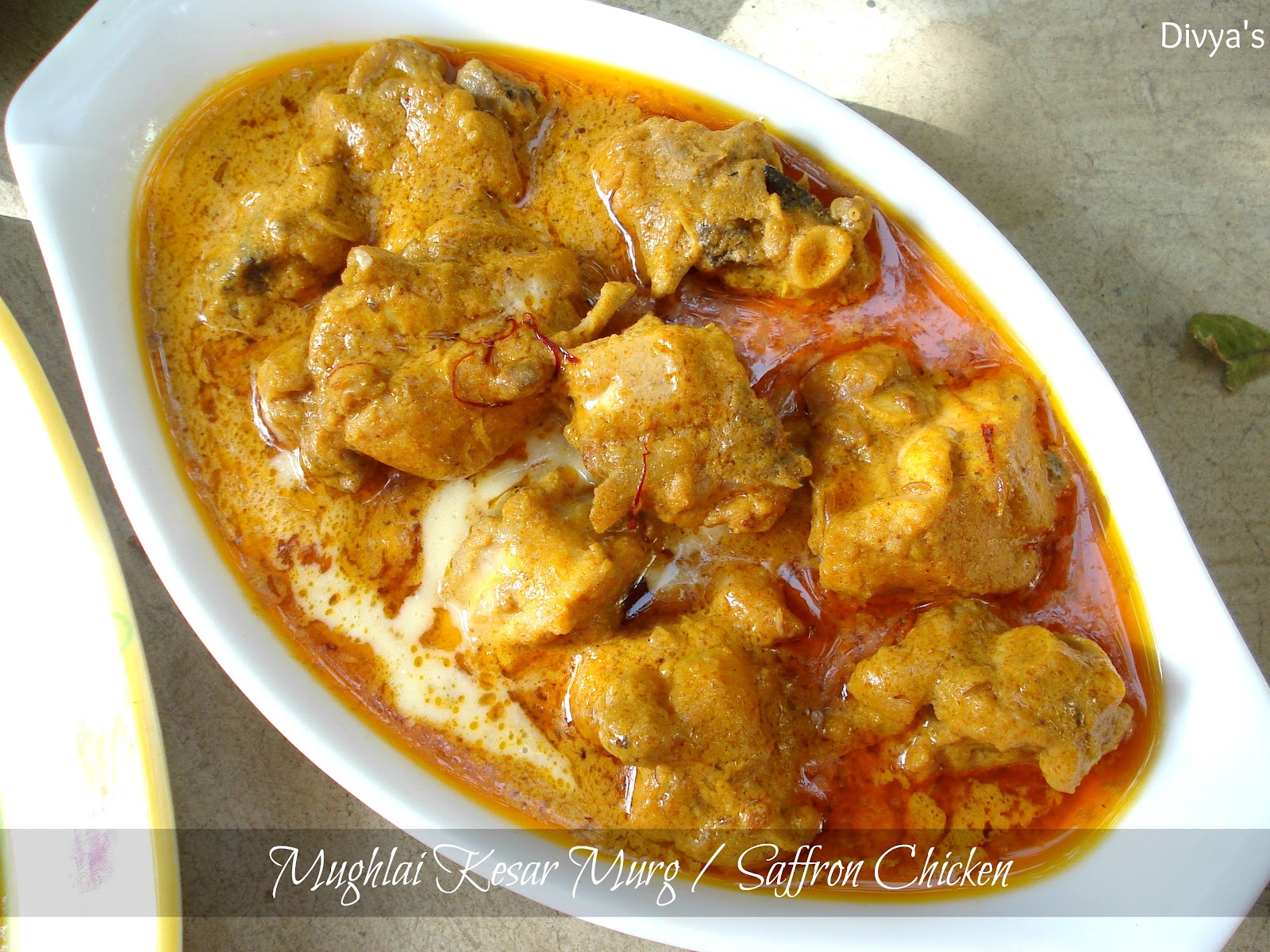 Mughlai Kesar Murg / Saffron Chicken You Too Can Cook