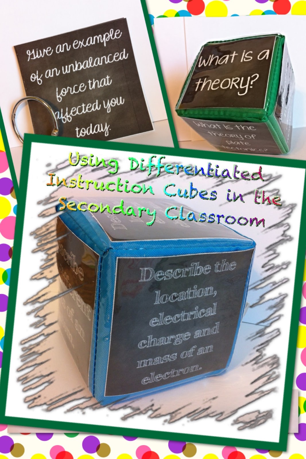 Science Teaching Junkie, Inc. Using Differentiated Instruction Cubes