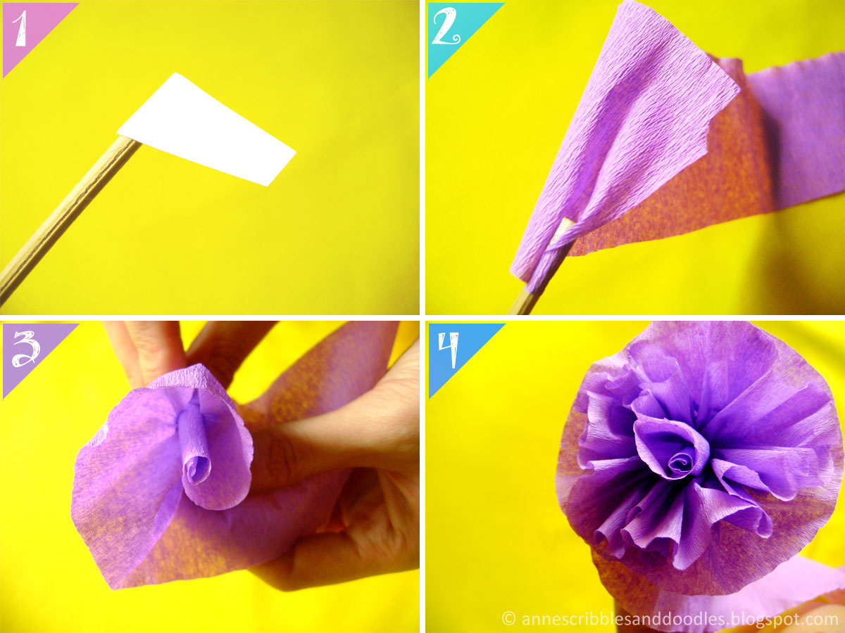 Carnation Paper Flower DIY