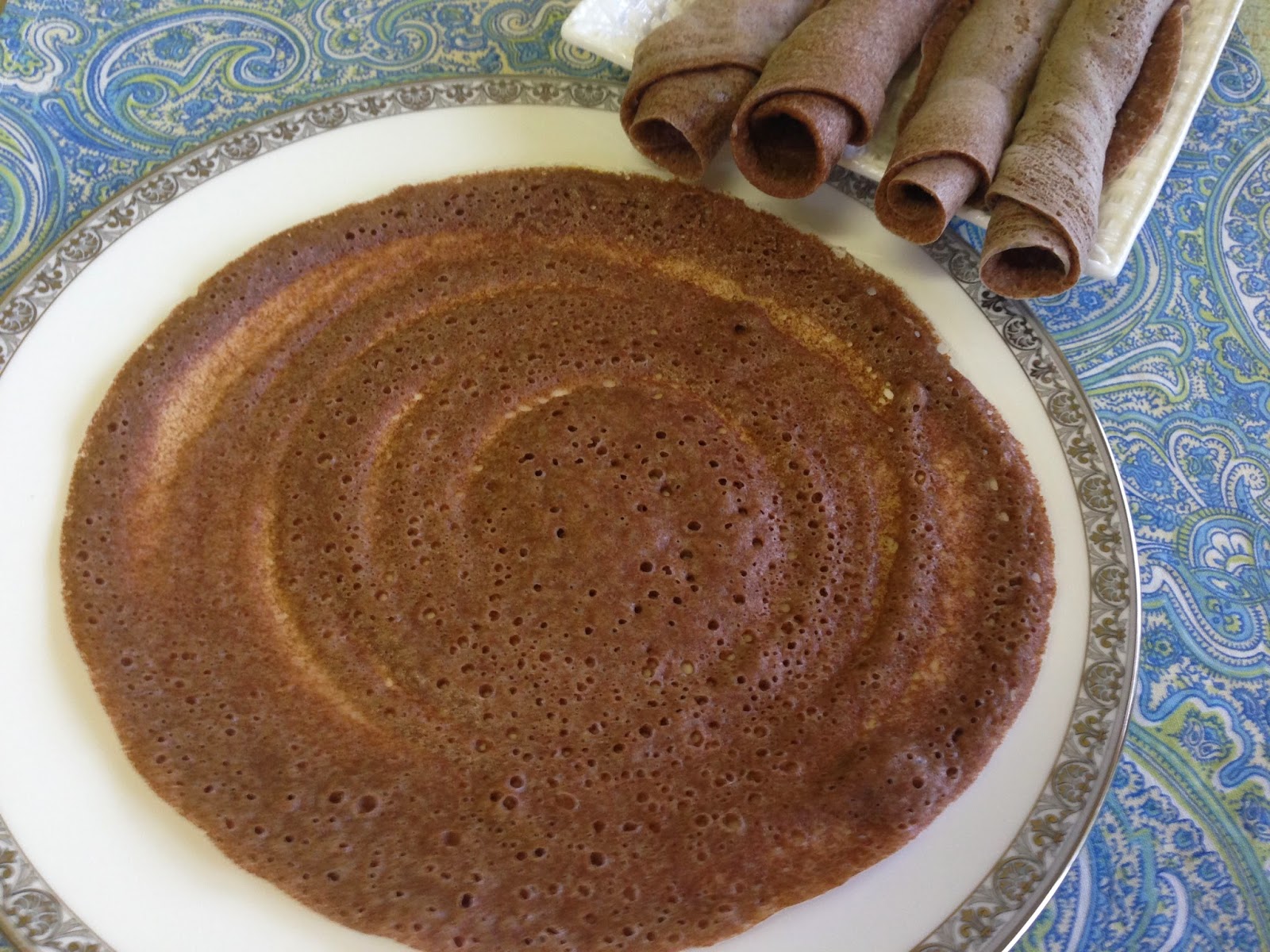 Quick'n'Healthy Injera Ethiopian Fermented Flat Bread