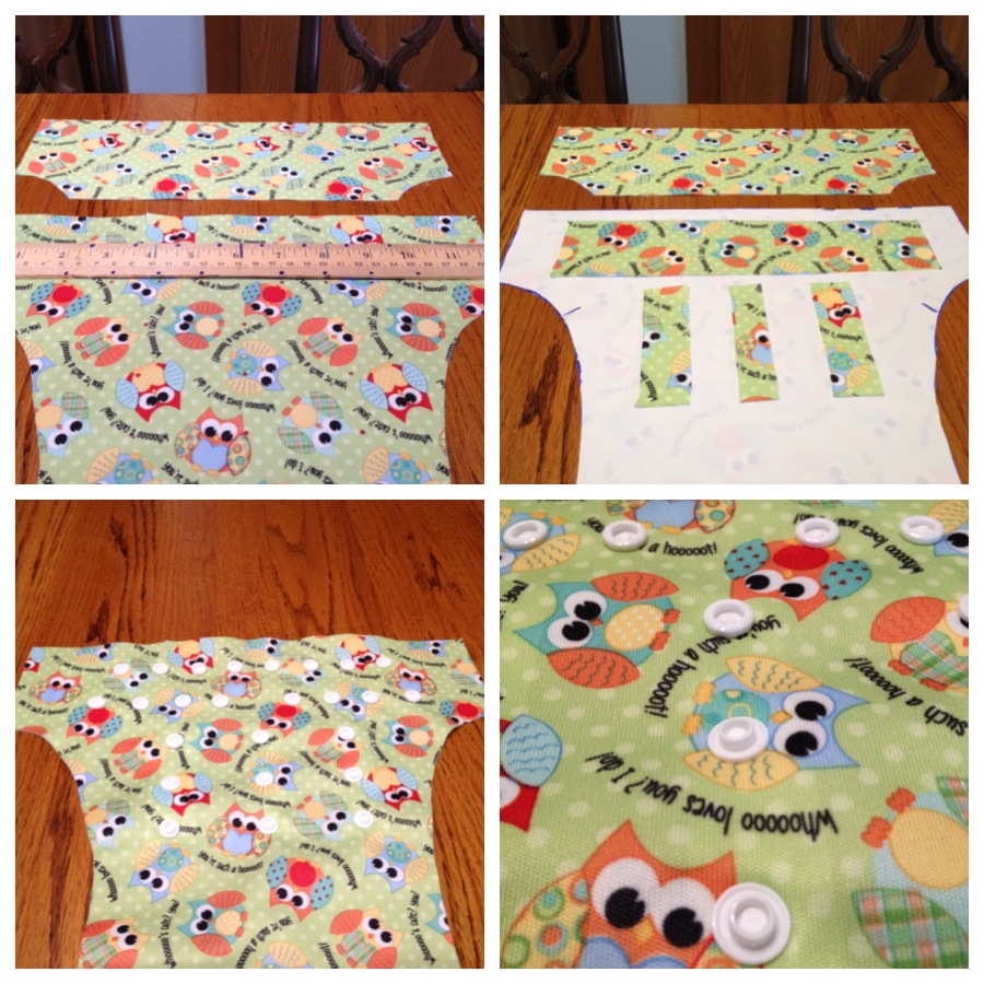 A Little Dancer Cloth Diaper Tutorial How to Make a Flip Cover