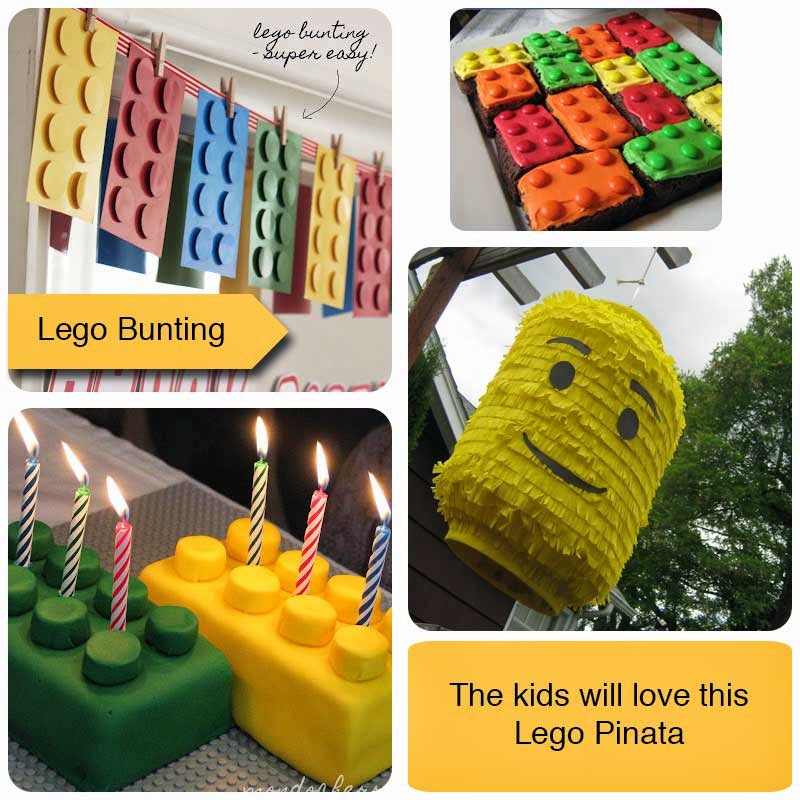 It's Written on the Wall Excellent Lego Party IdeasGames, Masks, Food