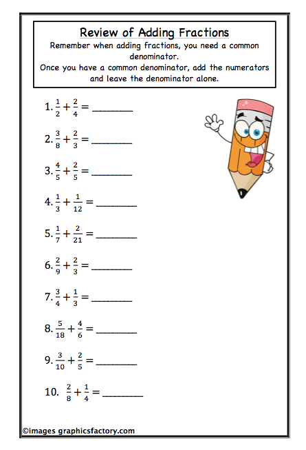 Sneak Peek of my Fractions Workbook - NOW AVAILABLE! | Teaching High