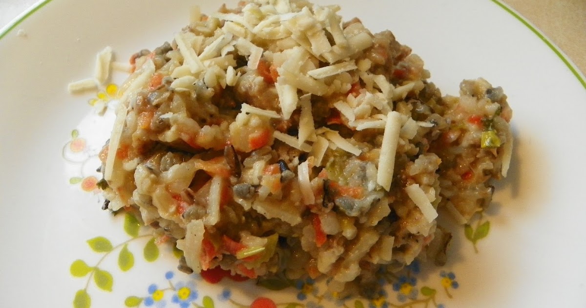 Dicky Bird's Nest Pork Sausage and Wild Rice Casserole in Crock Pot