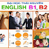 THI CHỨNG CHỈ B1, B2 CHUẨN CHÂU ÂU