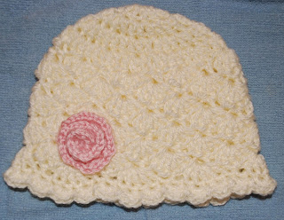 Newborn shell hat