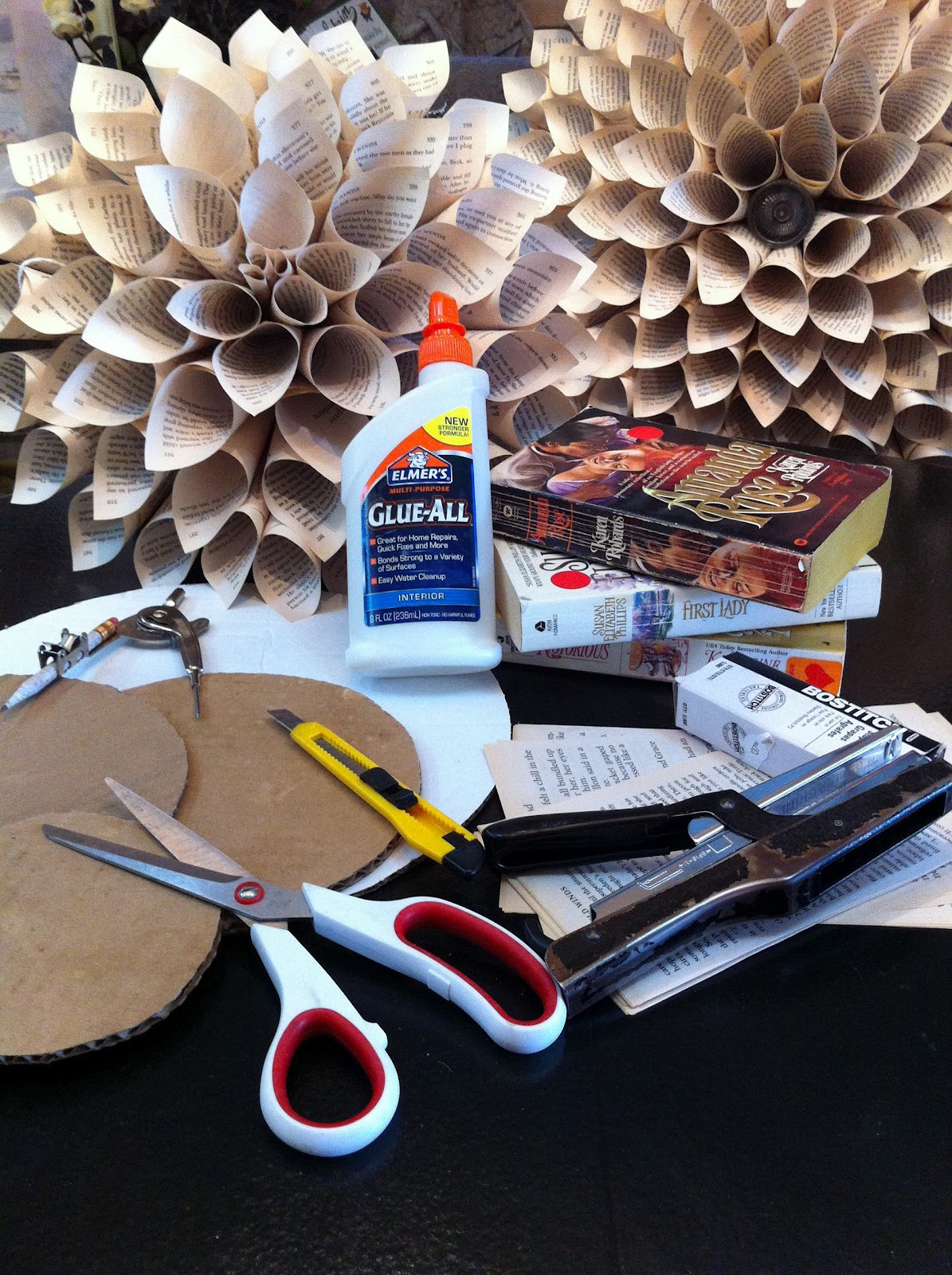The Enchanted Petal: How to Make a Paper Flower Medallion