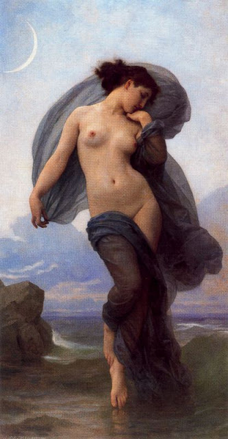 "Atardecer" de W. Bouguereau, poema del día, Carmen Conde, poesía en Alcalá de Henares