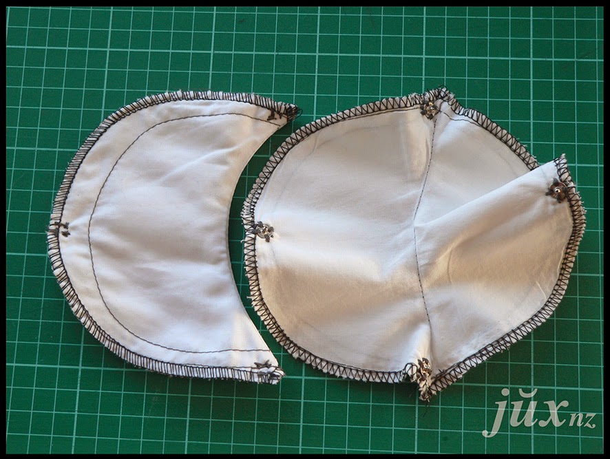 juxtapose How to make dress shields removable and reusable!