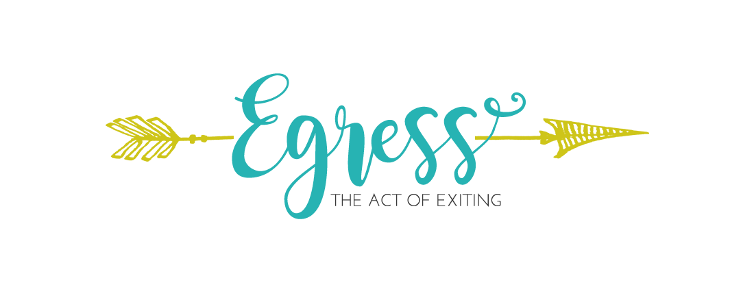 Egress-the act of exiting