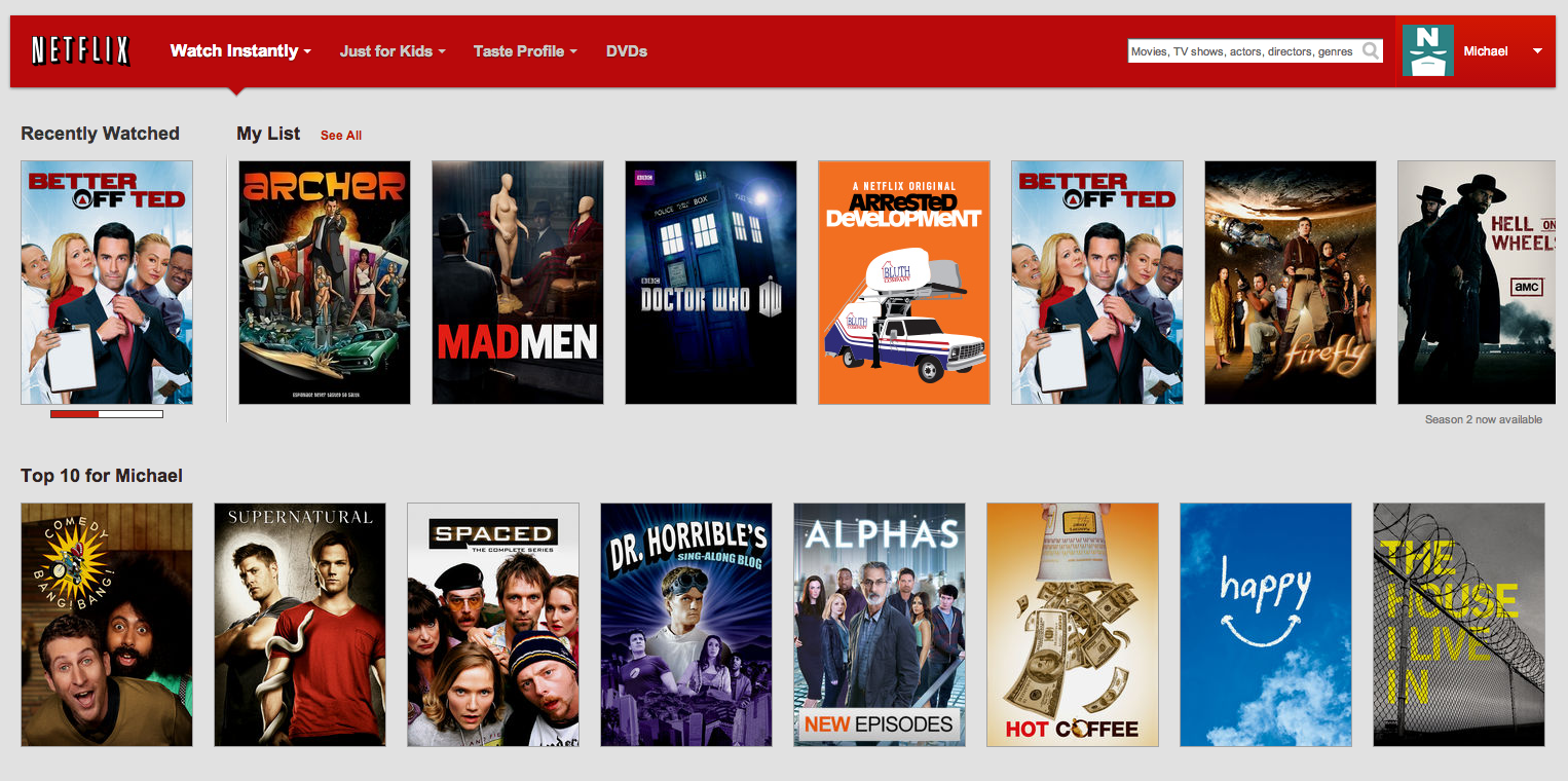how to get to my list on netflix
